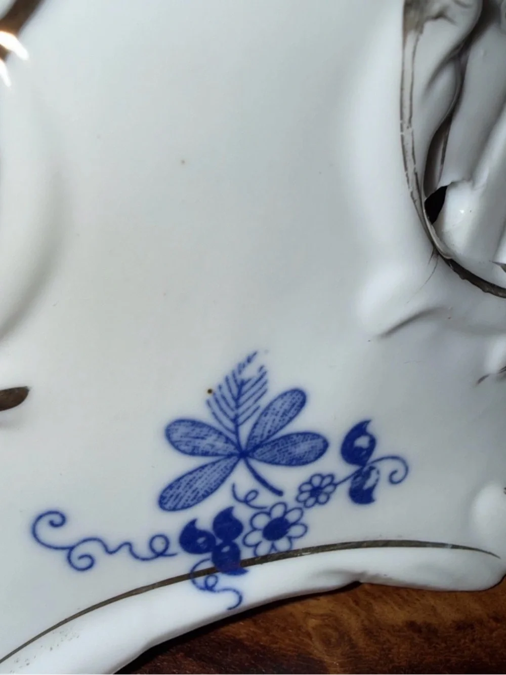 Antique Candle Cover Porcelain Fairy Lamp Shade Unicorn Goddess Victorian EUC